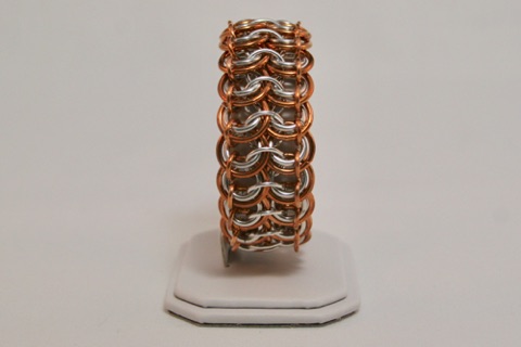 European Elegance Cuff in Bronze and Aluminum